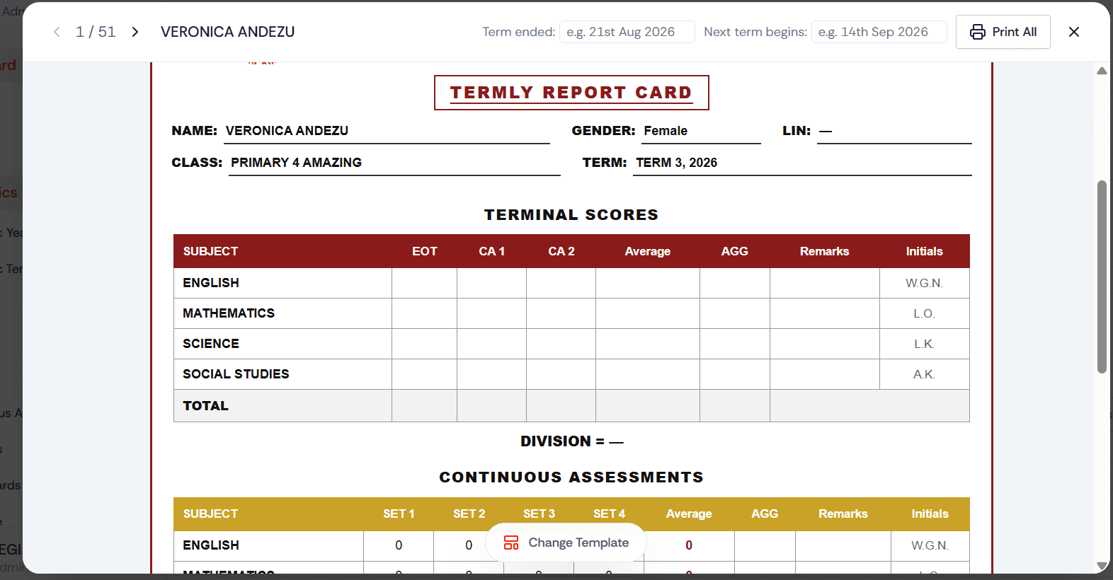 From 3 Days to 2 Hours: Automating Report Card Generation