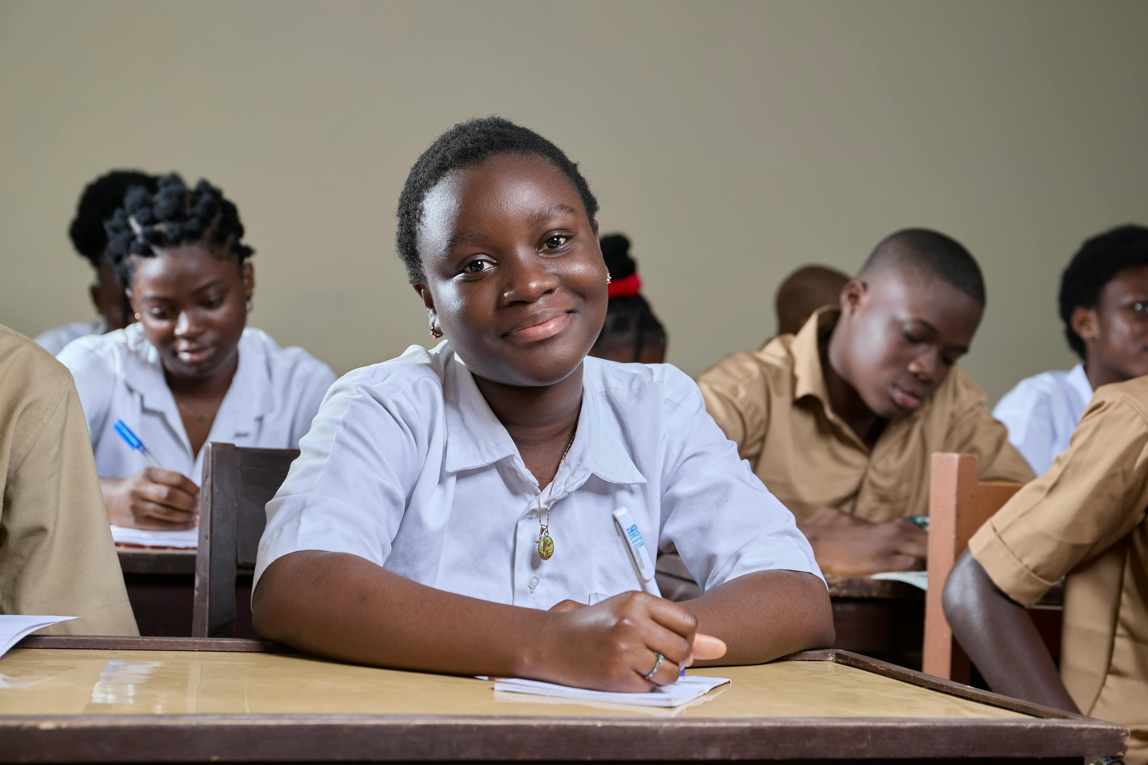 Ugandan secondary school students